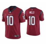 Men's Houston Texans #10 Davis Mills Red Vapor Untouchable Limited Stitched Jersey