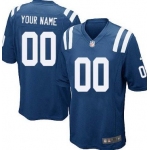 Kids' Nike Indianapolis Colts Customized Blue Limited Jersey