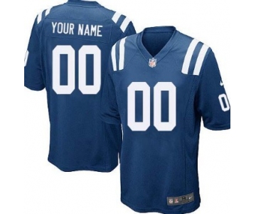 Kids' Nike Indianapolis Colts Customized Blue Limited Jersey