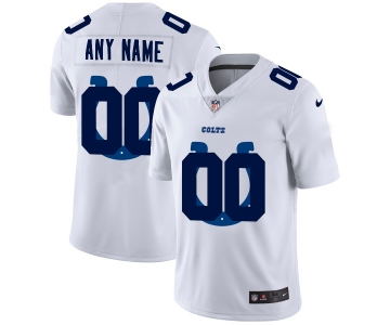 Nike Indianapolis Colts Customized White Team Big Logo Vapor Untouchable Limited Jersey