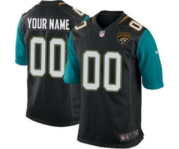 Kids' Nike Jacksonville Jaguars Customized 2013 Black Game Jersey