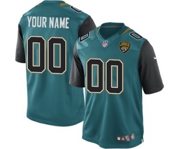 Kids' Nike Jacksonville Jaguars Customized 2013 Green Limited Jersey