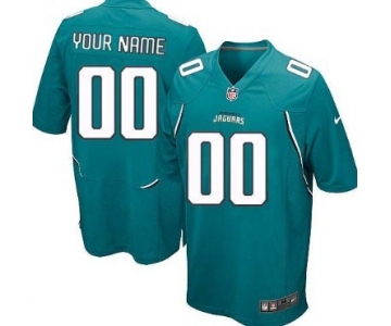 Kids' Nike Jacksonville Jaguars Customized Green Limited Jersey