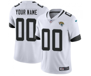 Men's Custom Nike Jacksonville Jaguars White New 2018 Vapor Untouchable Limited Jersey