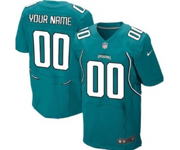 Men's Nike Jacksonville Jaguars Customized Green Elite Jersey