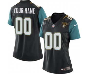 Women's Nike Jacksonville Jaguars Customized 2013 Black Limited Jersey