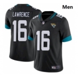Men Jacksonville Jaguars #16 Trevor Lawrence Black 2021 Draft Jersey