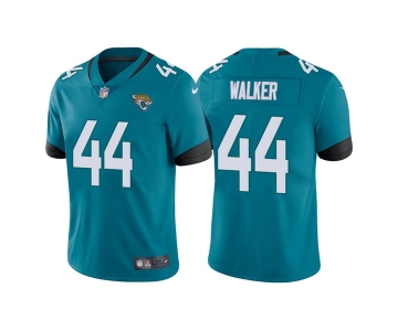 Men's Jacksonville Jaguars #44 Travon Walker 2022 Teal Vapor Untouchable Limited Stitched Jersey