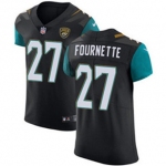 Men's Nike Jacksonville Jaguars #27 Leonard Fournette Black Alternate Stitched NFL Vapor Untouchable Elite Jersey