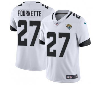 Nike Jacksonville Jaguars #27 Leonard Fournette White Men's Stitched NFL Vapor Untouchable Limited Jersey