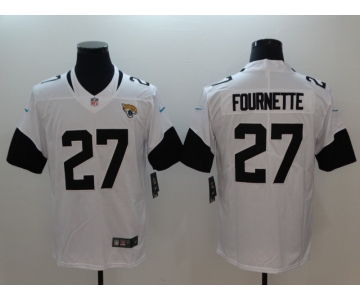 Nike Jacksonville Jaguars #27 Leonard Fournette White New 2018 Vapor Untouchable Limited Jersey