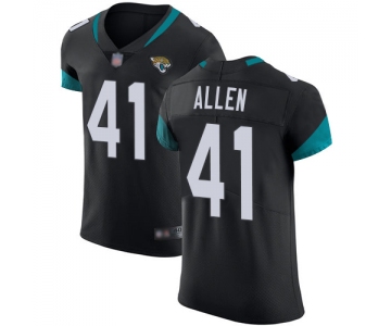 Jaguars #41 Josh Allen Black Team Color Men's Stitched Football Vapor Untouchable Elite Jersey