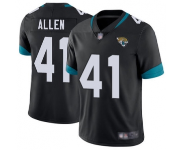 Jaguars #41 Josh Allen Black Team Color Men's Stitched Football Vapor Untouchable Limited Jersey