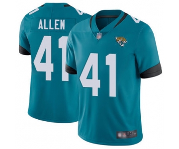 Jaguars #41 Josh Allen Teal Green Alternate Men's Stitched Football Vapor Untouchable Limited Jersey