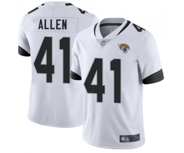 Jaguars #41 Josh Allen White Men's Stitched Football Vapor Untouchable Limited Jersey