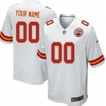 Kids' Nike Kansas City Chiefs Customized White Game Jersey