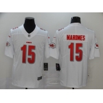 Men's Kansas City Chiefs #15 Patrick Mahomes NFL Pro Line White Jersey