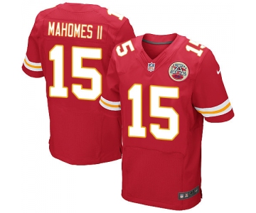 Nike Chiefs #15 Patrick Mahomes II Red Team Color Men's Stitched NFL Elite Jersey