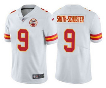 Men's Kansas City Chiefs #9 JuJu Smith-Schuster White 2022 Vapor Untouchable Stitched NFL Nike Limited Jersey