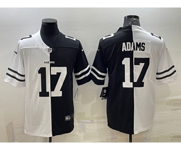 Men's Las Vegas Raiders #17 Davante Adams White Black Two Tone 2021 Vapor Untouchable Stitched NFL Nike Limited Jersey