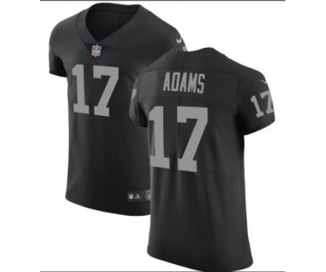 Nike Las Vegas Raiders #17 Davante Adams Black Team Color Men's Stitched NFL Vapor Untouchable Elite Jersey
