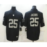 Men's Las Vegas Raiders #25 Josh Jacobs Black 2017 Vapor Untouchable Stitched NFL Nike Limited Jersey