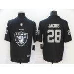 Men's Las Vegas Raiders #28 Josh Jacobs Black 2020 Big Logo Vapor Untouchable Stitched NFL Nike Fashion Limited Jersey