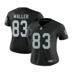 Women's Oakland Raiders #83 Darren Waller Black 2017 Vapor Untouchable Stitched NFL Nike Limited Jersey