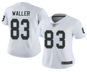 Women's Oakland Raiders #83 Darren Waller White 2017 Vapor Untouchable Stitched NFL Nike Limited Jersey