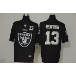 Men's Las Vegas Raiders #13 Hunter Renfrow Black 2020 Big Logo Number Vapor Untouchable Stitched NFL Nike Fashion Limited Jersey