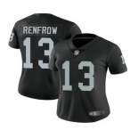 Women's Oakland Raiders #13 Hunter Renfrow Black 2019 Vapor Untouchable Stitched NFL Nike Limited Jersey