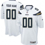 Kids' Nike San Diego Chargers Customized White Game Jersey