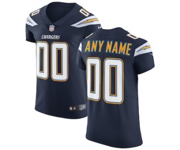 Men's Los Angeles Chargers Navy Vapor Untouchable Custom Elite NFL Stitched Jersey