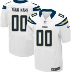 Men's Nike San Diego Chargers Customized White Elite Jersey