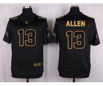 Nike Chargers #13 Keenan Allen Black Men's Stitched NFL Elite Pro Line Gold Collection Jersey