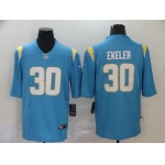Men's Los Angeles Chargers #30 Austin Ekeler Light Blue 2020 NEW Vapor Untouchable Stitched NFL Nike Limited Jersey
