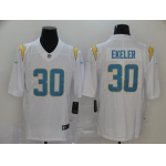 Men's Los Angeles Chargers #30 Austin Ekeler White 2020 NEW Vapor Untouchable Stitched NFL Nike Limited Jersey