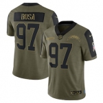 Men's Los Angeles Chargers #97 Joey Bosa Nike Olive 2021 Salute To Service Limited Player Jersey