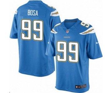 Men's San Diego Chargers #99 Joey Bosa Light Blue Alternate Stitched NFL Nike Game Jersey