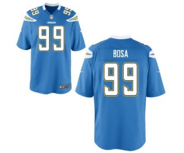 Youth San Diego Chargers #99 Joey Bosa Nike Light Blue 2016 Draft Pick Game Jersey