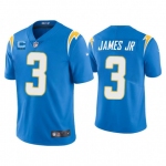 Men's Los Angeles Chargers 2022 #3 Derwin James Jr. Blue With 2-star C Patch Vapor Untouchable Limited Stitched Jersey