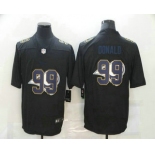 Men's Los Angeles Rams #99 Aaron Donald Black 2020 Shadow Logo Vapor Untouchable Stitched NFL Nike Limited Jersey