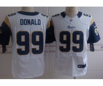 Nike St. Louis Rams #99 Aaron Donald White Elite Jersey