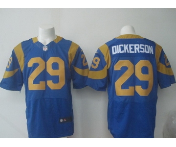 Men's Los Angeles Rams #29 Eric Dickerson Royal Blue Retired Player NFL Nike Elite Jersey