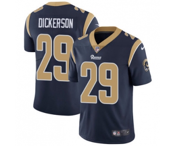 Nike Los Angeles Rams #29 Eric Dickerson Navy Blue Team Color Men's Stitched NFL Vapor Untouchable Limited Jersey