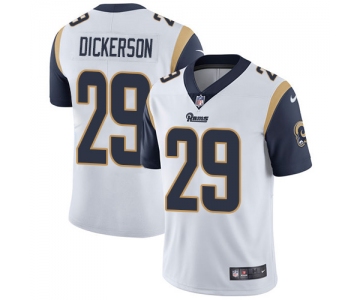 Nike Los Angeles Rams #29 Eric Dickerson White Men's Stitched NFL Vapor Untouchable Limited Jersey