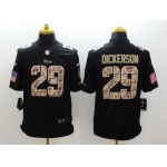 Nike St. Louis Rams #29 Eric Dickerson Salute to Service Black Limited Jersey