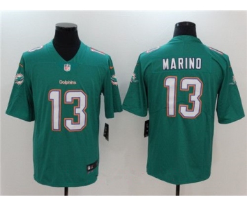 Men's Miami Dolphins #13 Dan Marino Green Team Color 2017 Vapor Untouchable Stitched NFL Nike Limited Jersey