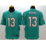 Nike Miami Dolphins #13 Dan Marino 2013 Green Elite Jersey