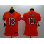 Nike Miami Dolphins #13 Dan Marino 2013 Orange Limited Womens Jersey